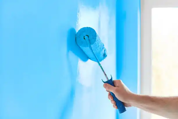 painting Blue Hill